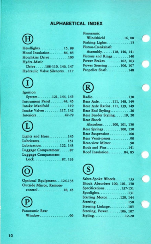 1956 Cadillac Salesmans Data Book Page 37